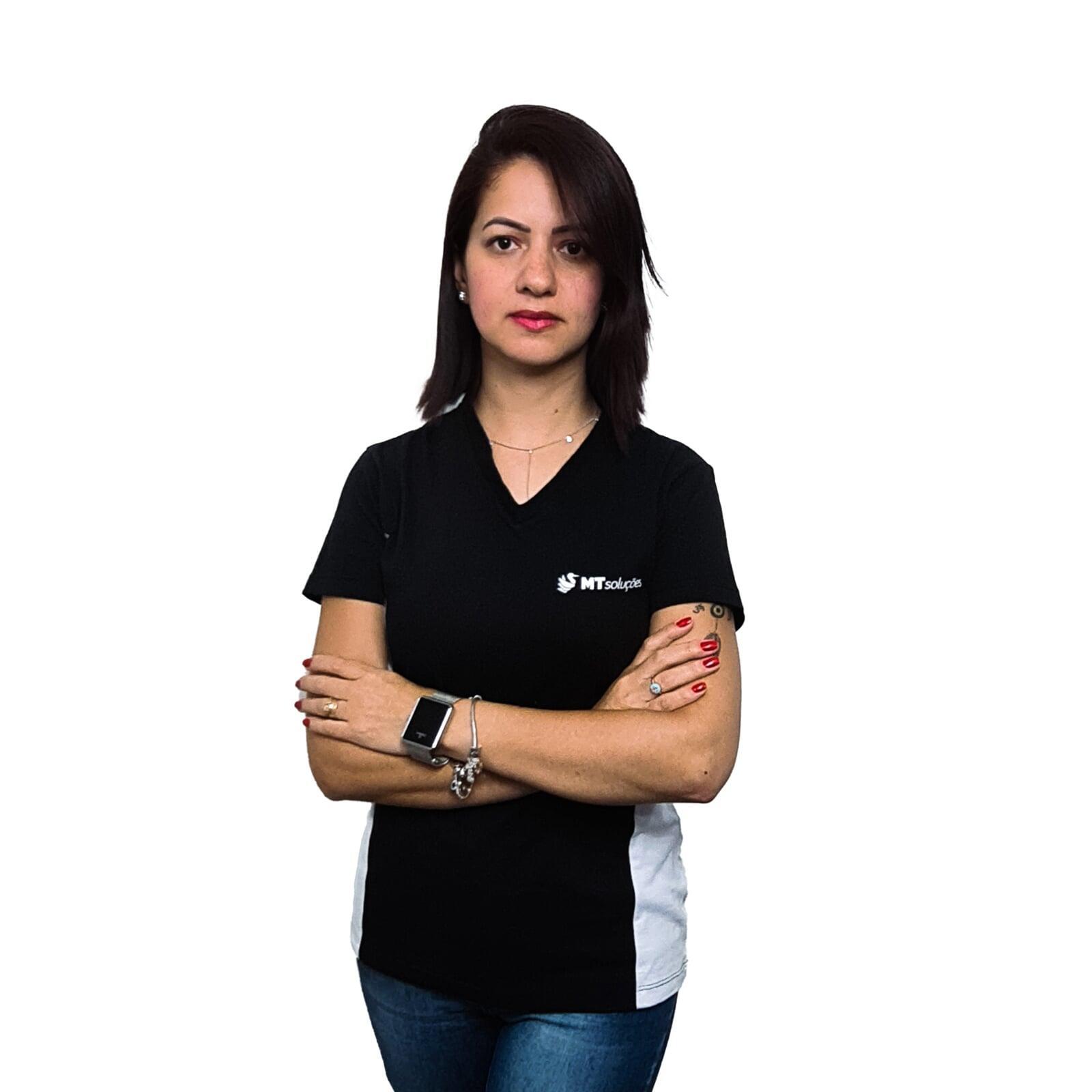 Imagem da Gerente Geral da MT Soluções, Thais Irinéa
