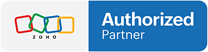Selo de Parceria Authorized Partner da Zoho